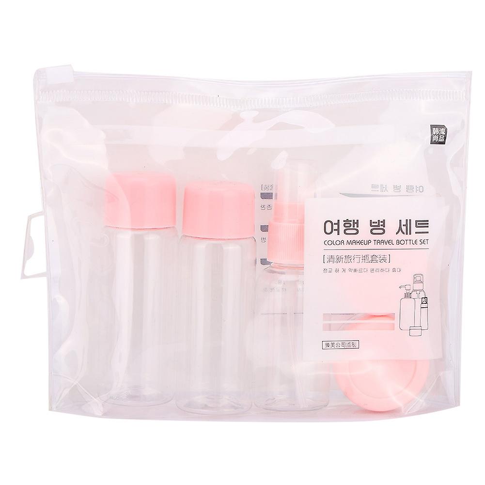 6pcs Clear Makeup Spray Bottle Lotion Empty Container Bottles Travel Set Kit