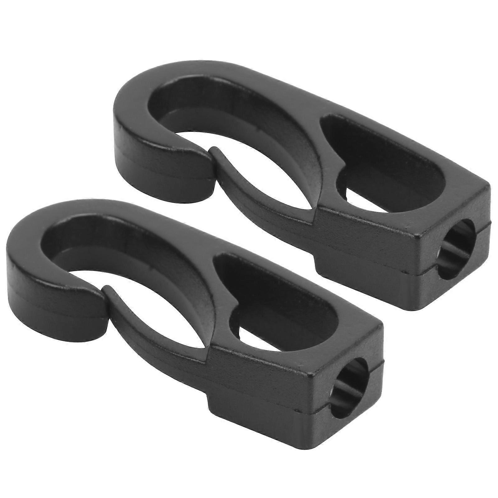 2PCS Cord Hooks Boat Kayak Canoe Rope Buckle Elastic Rope Connector Elastic Cord Lock Clip