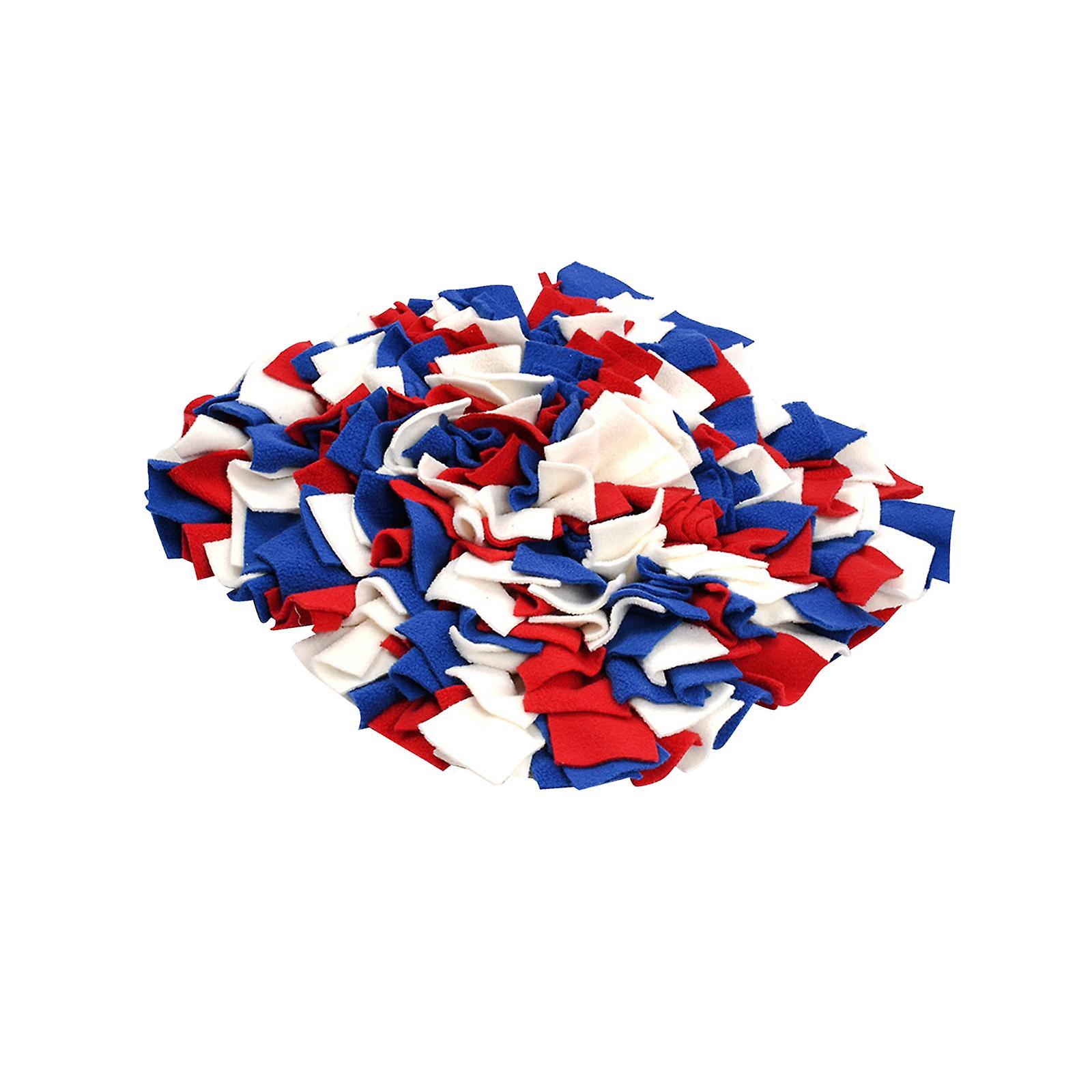 Fodermåtte Interaktivt spil tæppe fodermåtte rød, hvid og blå