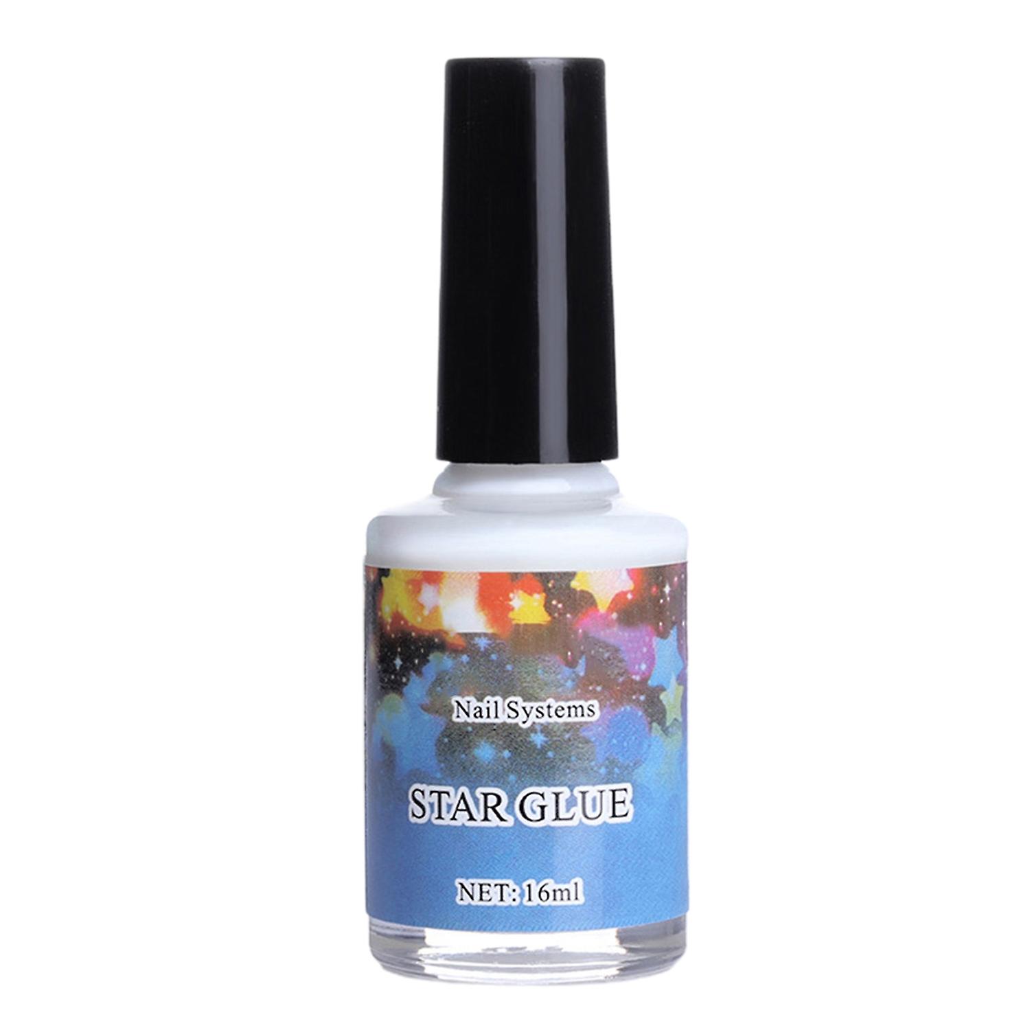 16ml Nail Transfer Glue Safe Ingredients Strong Adhesion Non-irritating Compact Long-Lasting Effect