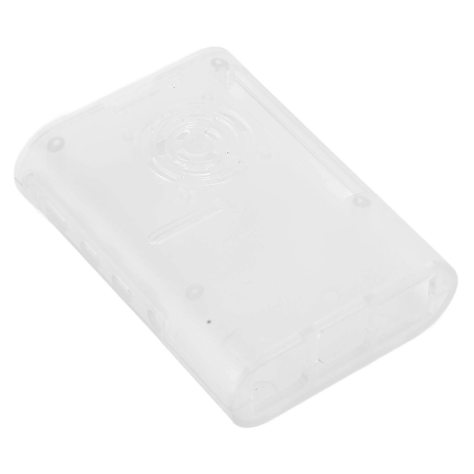 Transparentes ABS-Gehäuse mit Kühlung für Raspberry Pi 4 Model B