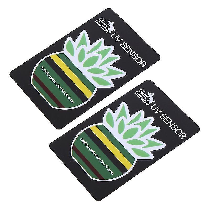 Pack Of 20 Uv Light Tester Card Uv Light Detector Cards For Reptile Terrariums