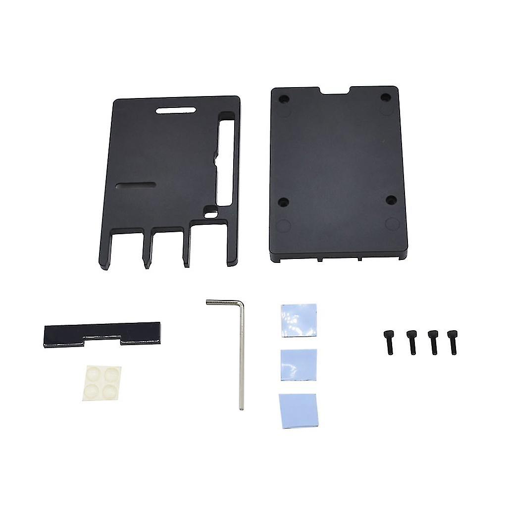 Aluminum Alloy Case For Raspberry Pi4 Metal Shell Ultra-thin Metal Shell