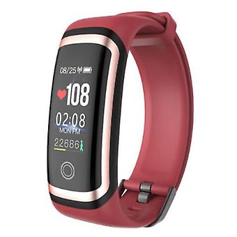 Longet M4 Smartband Fitness Tracker Smartwatch Smartphone Sport Activity Watch IPS iOS Android iPhone Samsung Red Gold