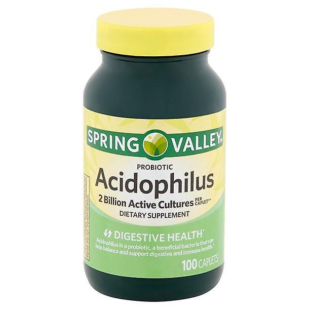 Spring Valley Probiotikum Acidophilus Caplets, 100 Stück
