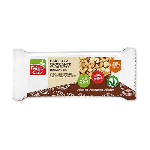 Crunchy bar with gluten-free cocoa grain 20 g
