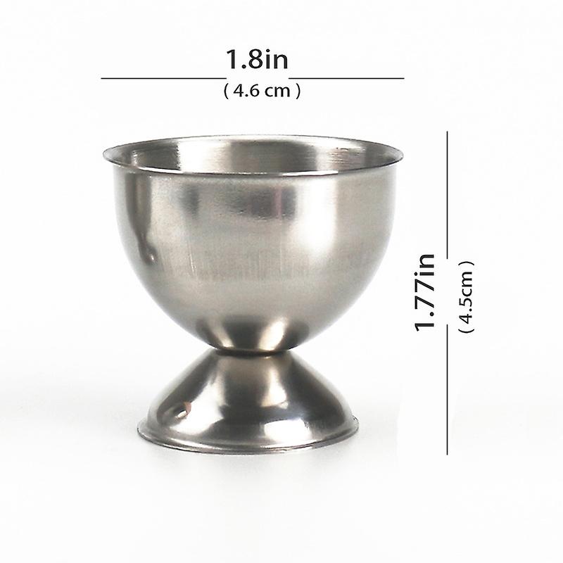 Stainless Steel Breakfast Boiled Eggs Tray Cup
