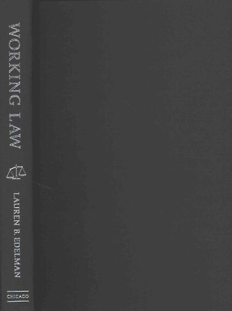Working Law by Lauren B. Edelman Paperback Book