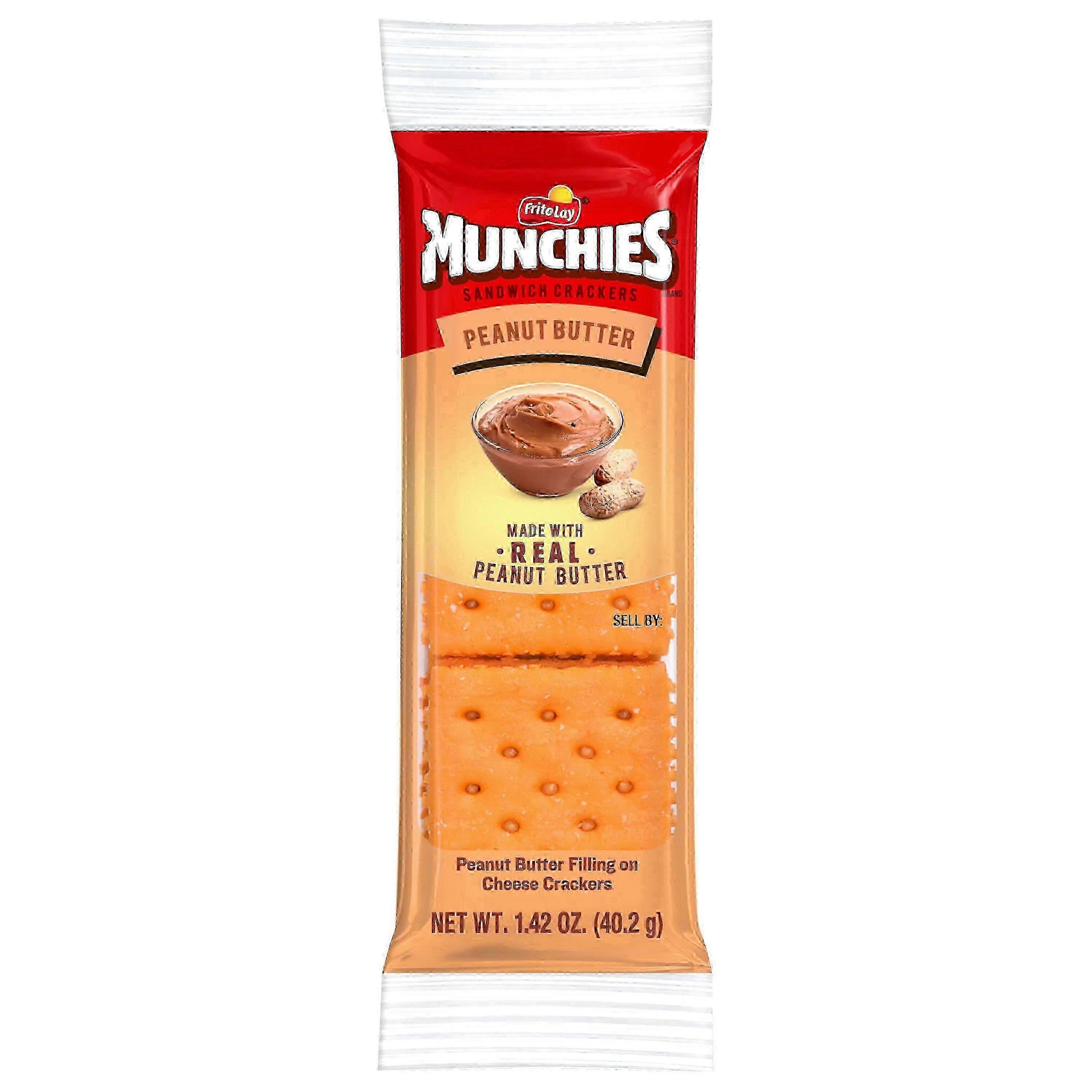 Knabbereien Erdnussbutter-Käse-Cracker, 1,42 Unzen