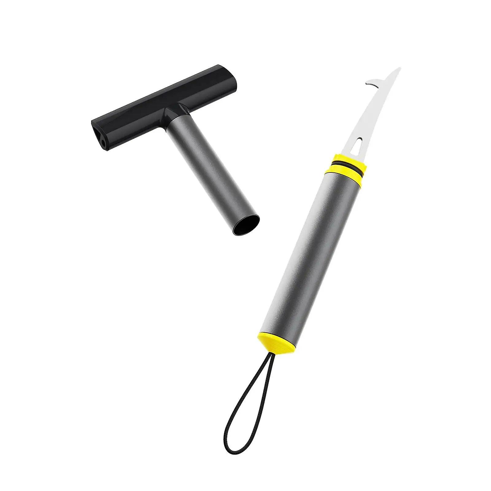 Window Scraper Double Sided TPU Winter Window Cleaner Portable Durable~7044