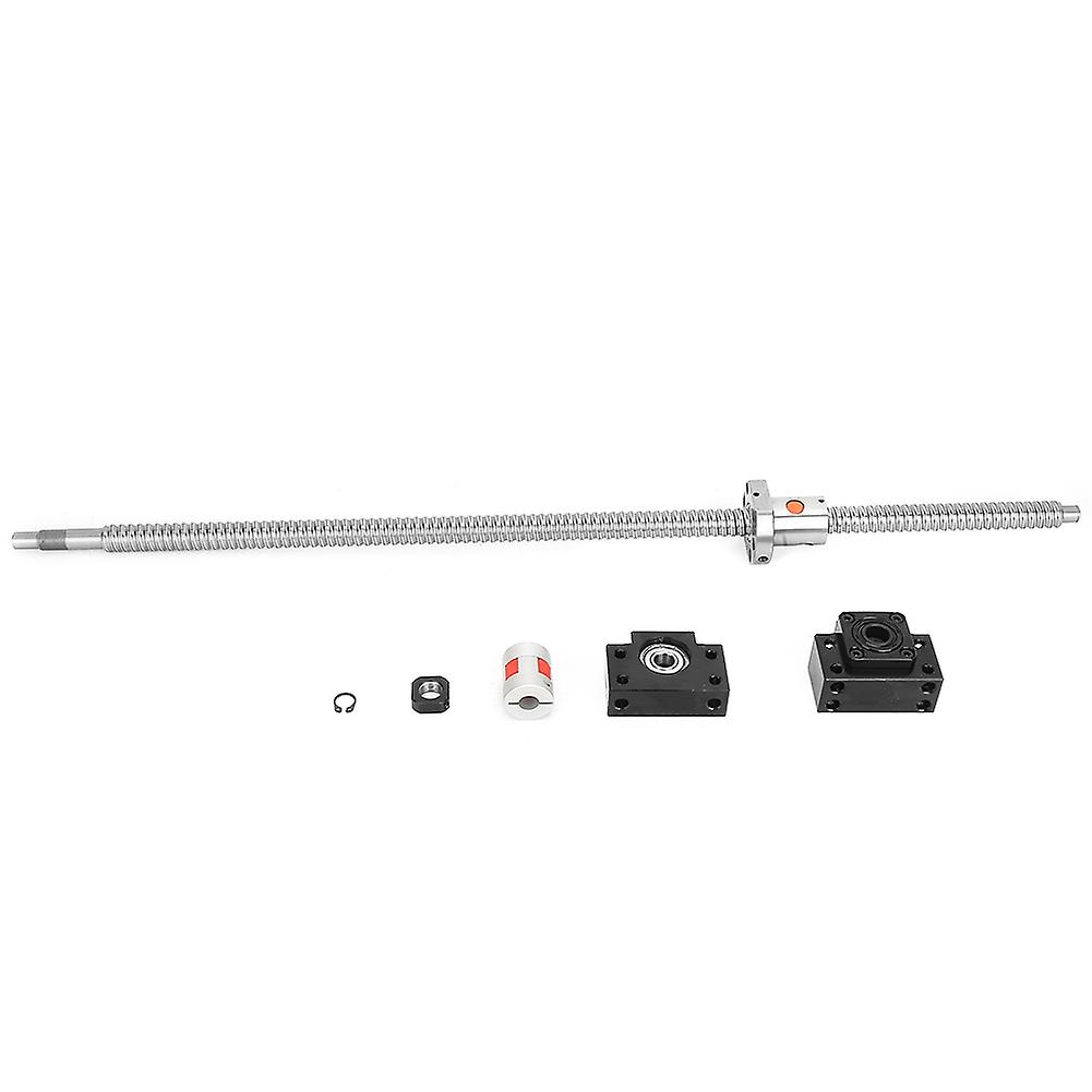 SFU1605 650mm Ballscrew with BK12 BF12 End Supports and 6.35 x 10mm Coupler