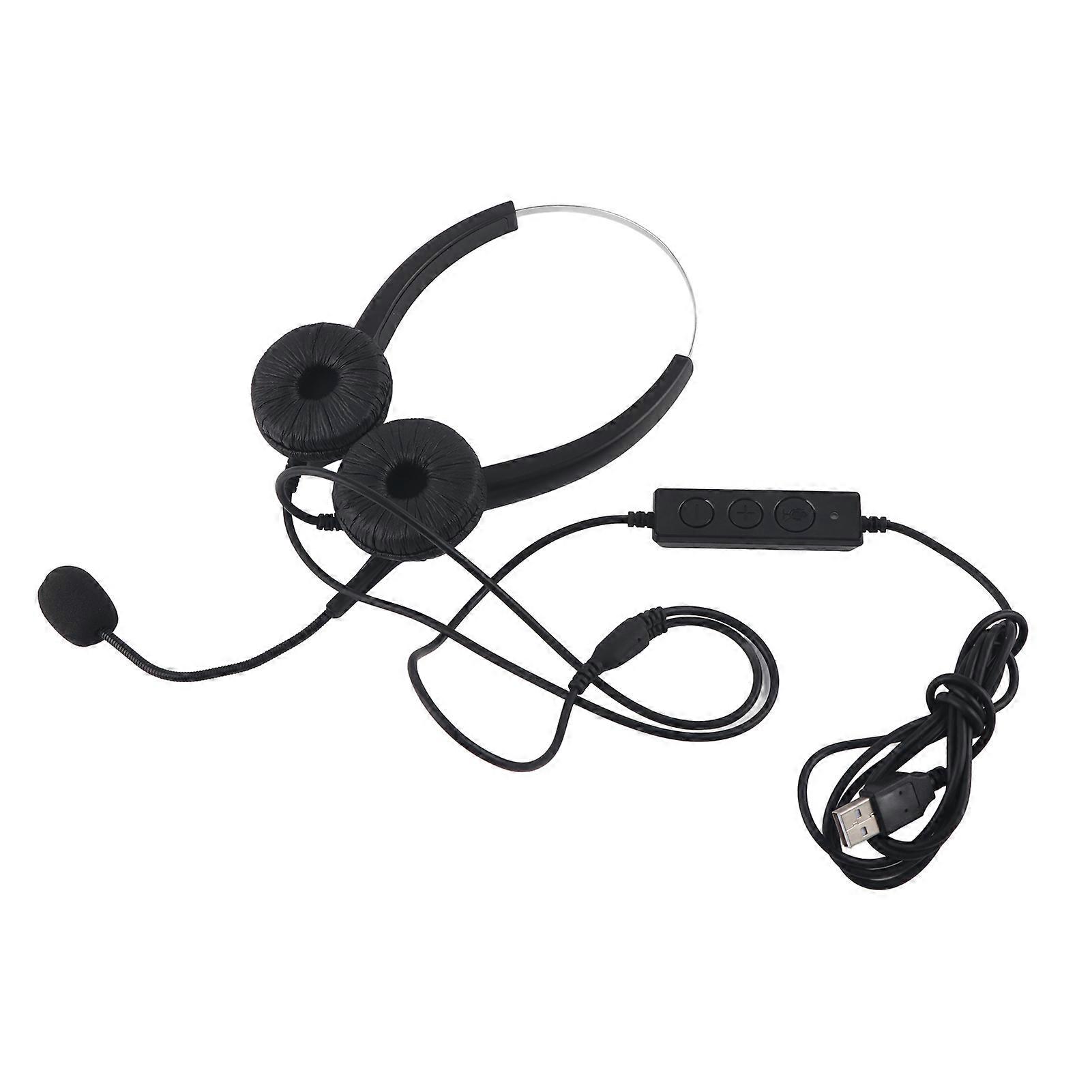 VH530D-USB Call Center Headset with Noise Cancelling Mic and Ergonomic Design