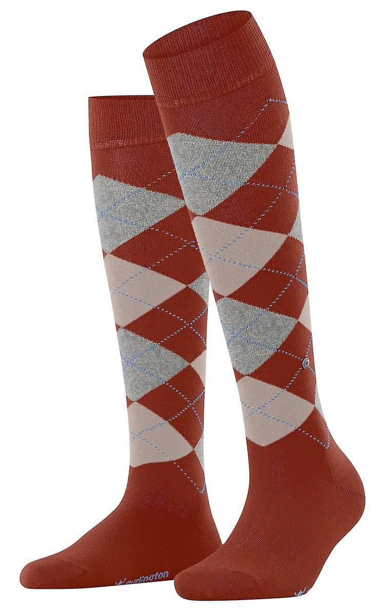 Burlington Marylebone Knee High Socks - Kupfer Orange