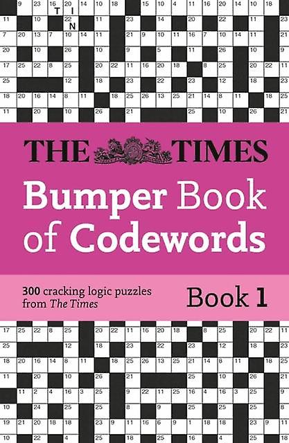 The Times Bumper Book Of Codewords Book 1 by The Times Mind Games Paperback