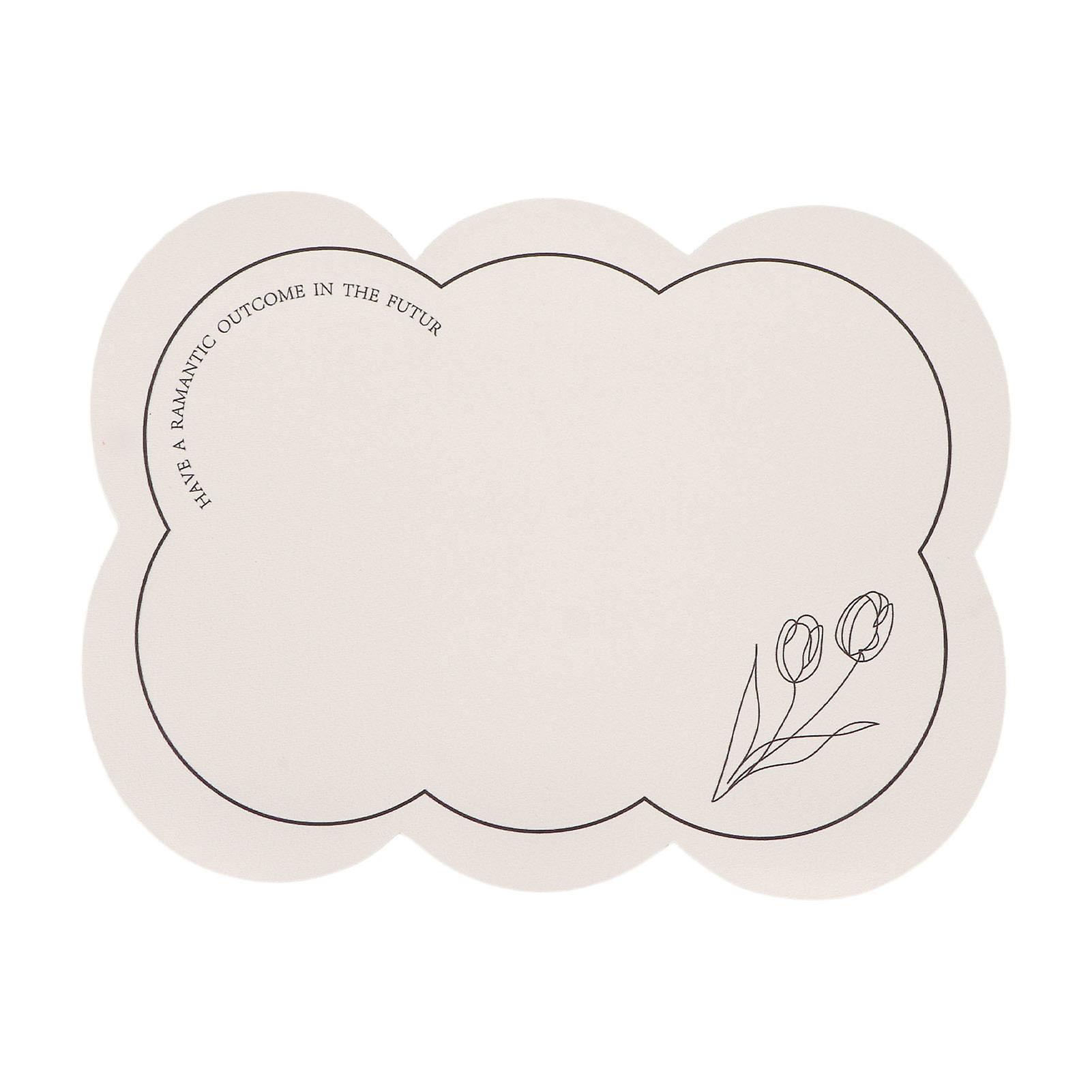 Coffee Mat Absorbent Quick Drying Heat Resistant Tulip Pattern Coffee Machine Pads Countertop Protector Mat Table Mat 30x40cm/11.8x15.7in