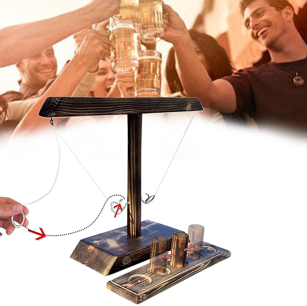 Ring Toss Games with Shot Ladder Bundle paced Interactive for Bars Home A