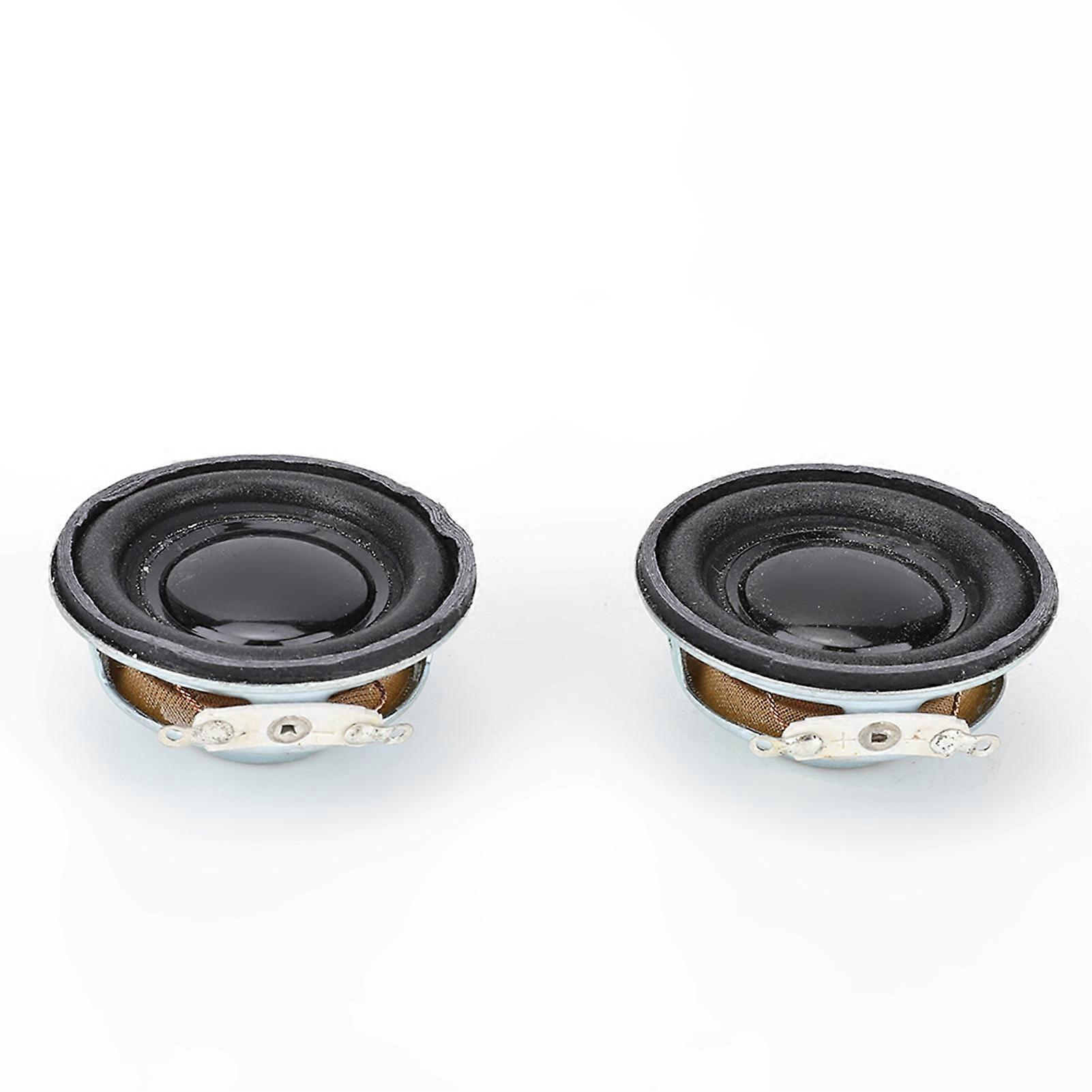 Delaman 3W 4Ω o Speaker Pack of 2 o Stereo Loudspeaker 4cm Speaker Horn for Mini Amplifier