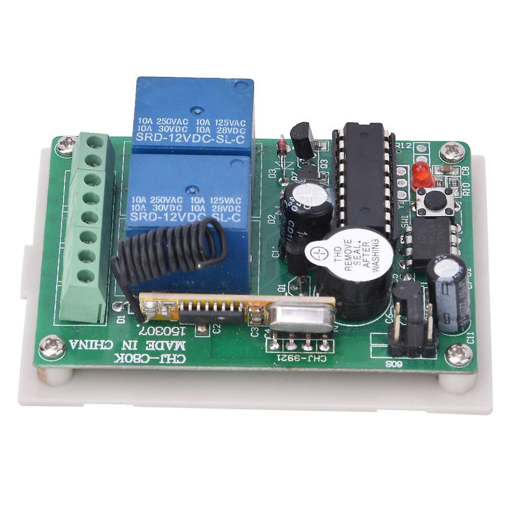 Wireless remote control instantaneous switch dual-channel control, forward and reverse motor control