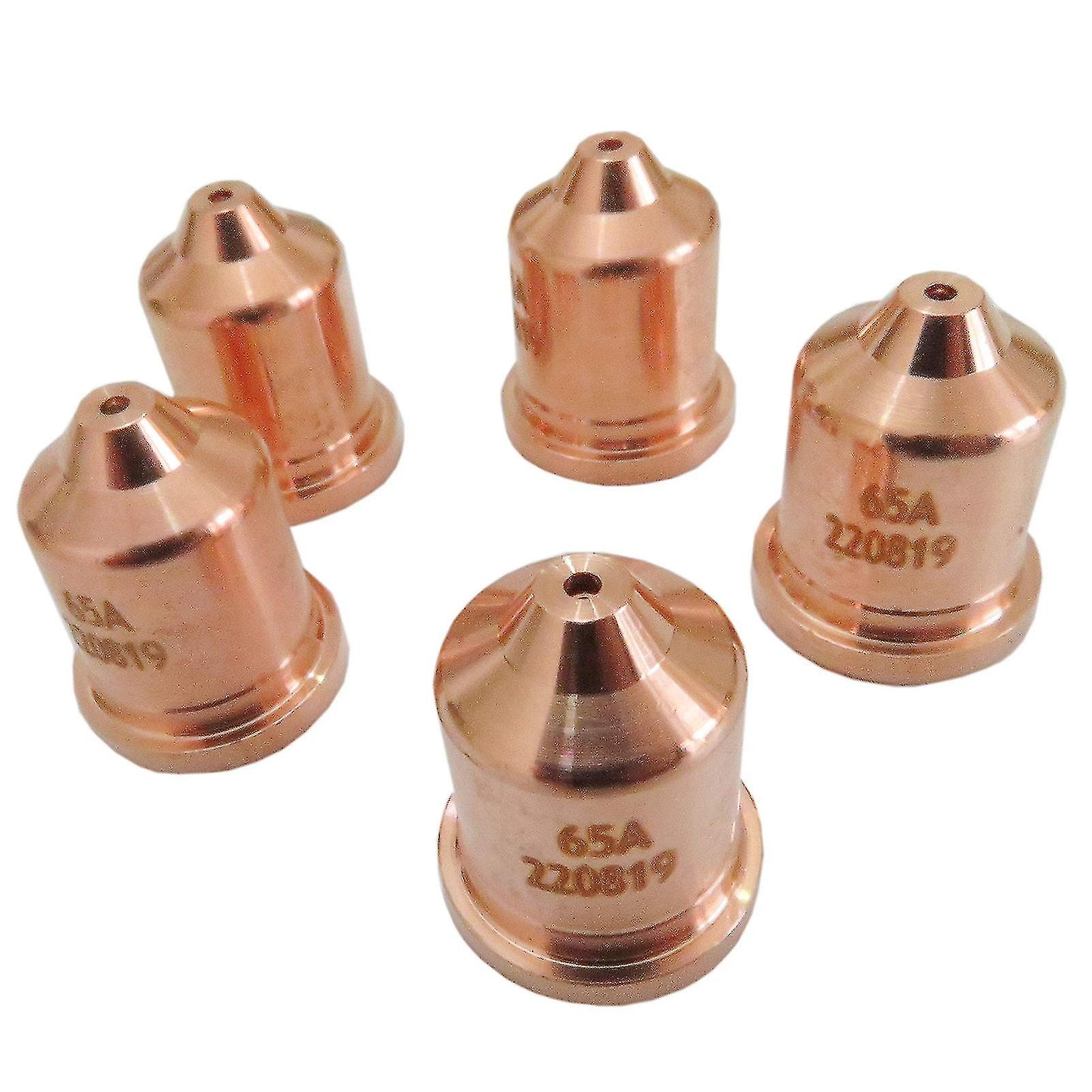 5pcs Max65 Copper Plasma Cutter Torch Electrode Nozzles 220819 Consumables Tools