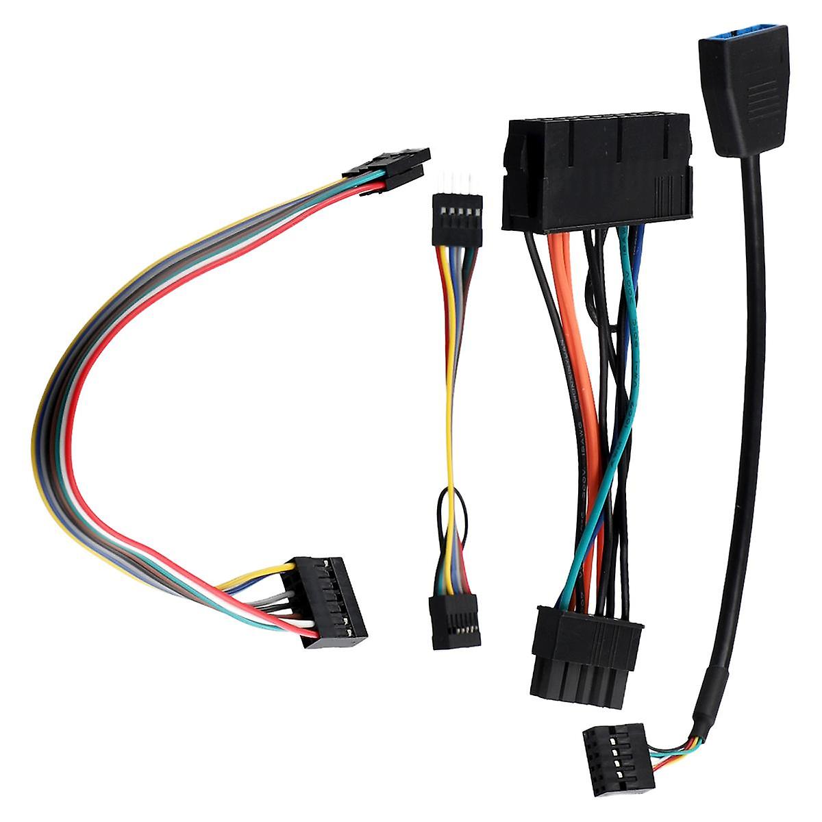 4 buc/set cablu comutator cablu USB cablu audio cablu PSU ATX cablu pentru placa de bază M900 la șasiu obișnuit dedicat