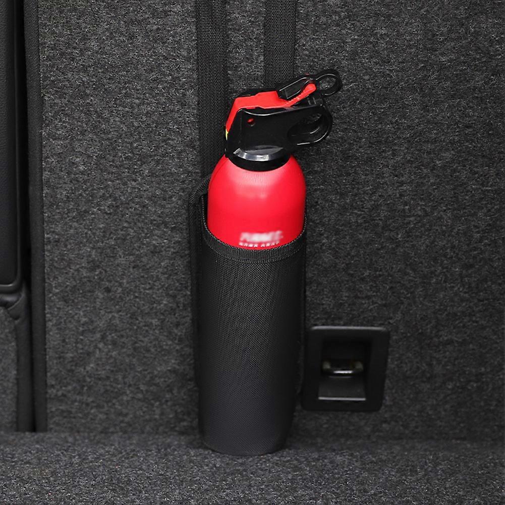 Car Fire Extinguisher Storage Bag Trunk Seat Back Holder Fire Extinguisher Hanging Bag Trunk Organizer Accessories 2 Sizes