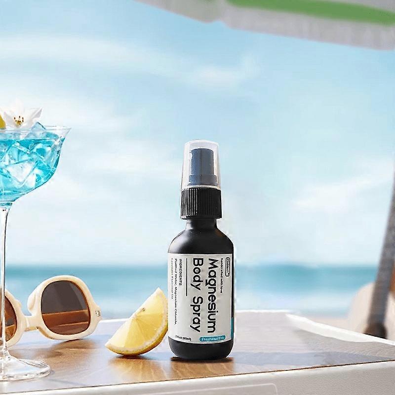 بخاخ زيت المغنيسيوم Puolern للقدمين بخاخ زيت المغنيسيوم النقي رذاذ زيت المغنيسيوم للجسم يحسن النوم