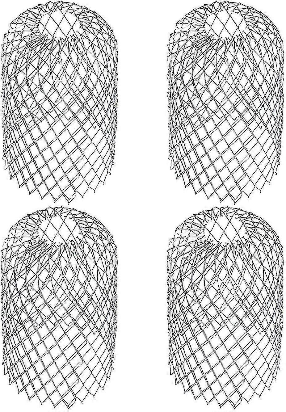 4 Pieces For Gutter Approx Gutter Filters Gutter Mesh Stop Leaf Strainer Leaf Guard Gutter Cover Stainless Steel 8*15cm