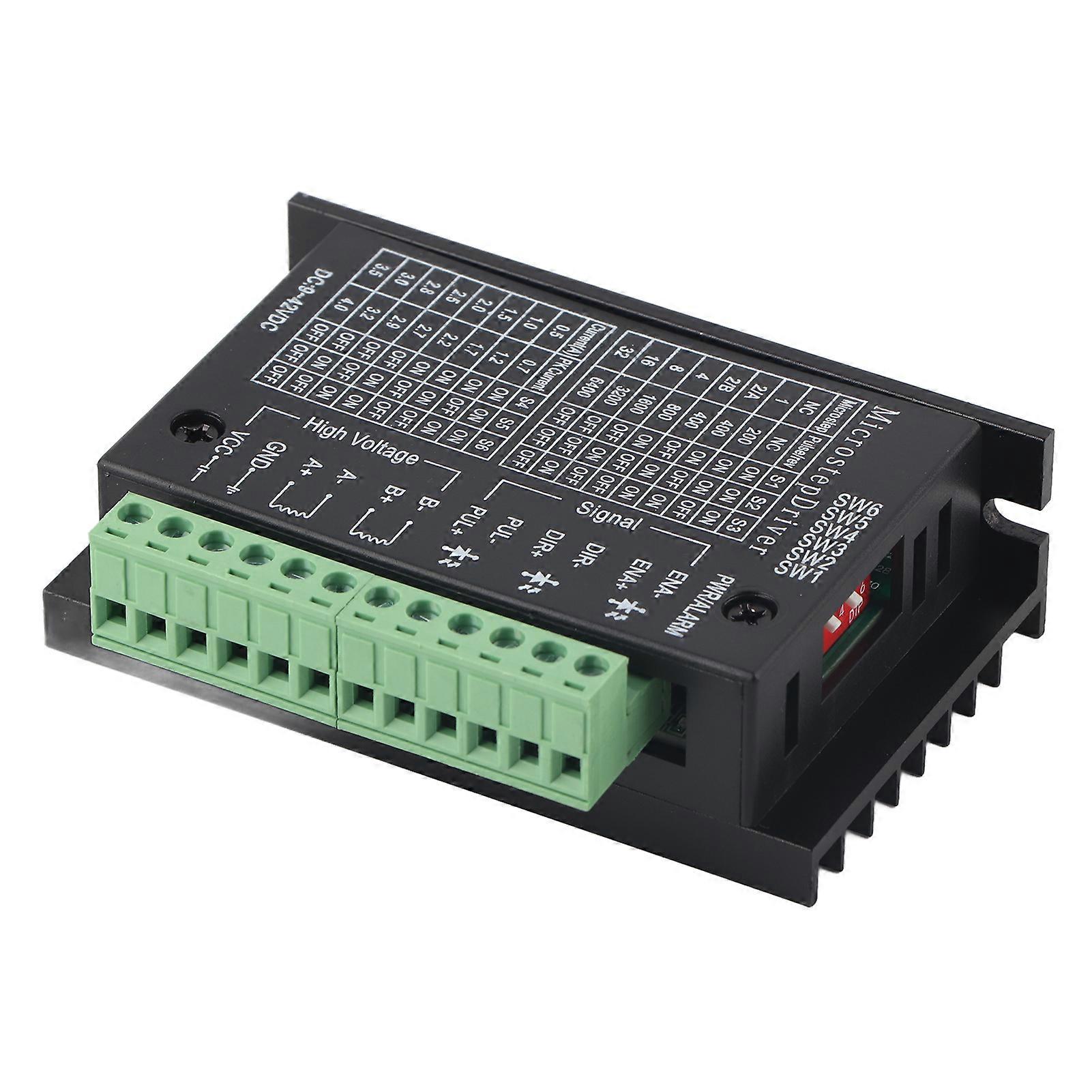 Stepper Motor Driver Aluminum High Speed Optical Isolation Tb6600 Nema 17/23/34 4.0a 42vdc