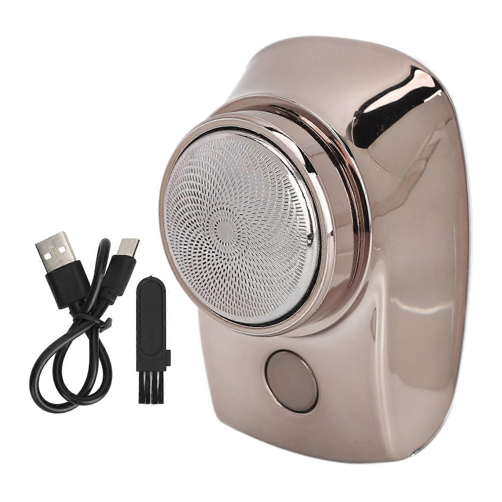 Electric Mini Beard Trimmer Usb Rechargeable Floating Head Precise Trimming Beard Grooming Trimmer