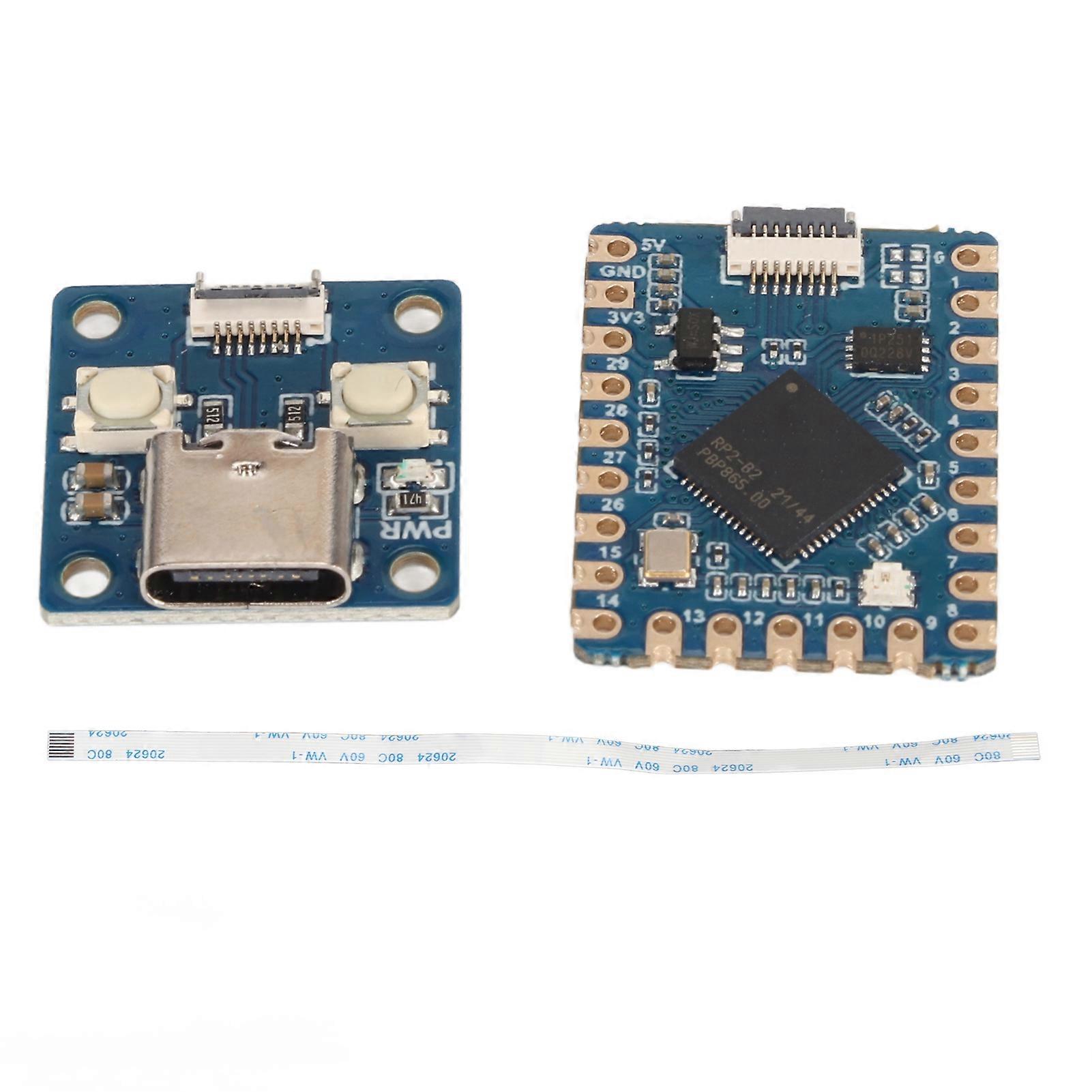 RP2040 Tiny Development Board with USB Port Adapter FPC Cable Based On Dual Core Processor for C C++ for Python Development