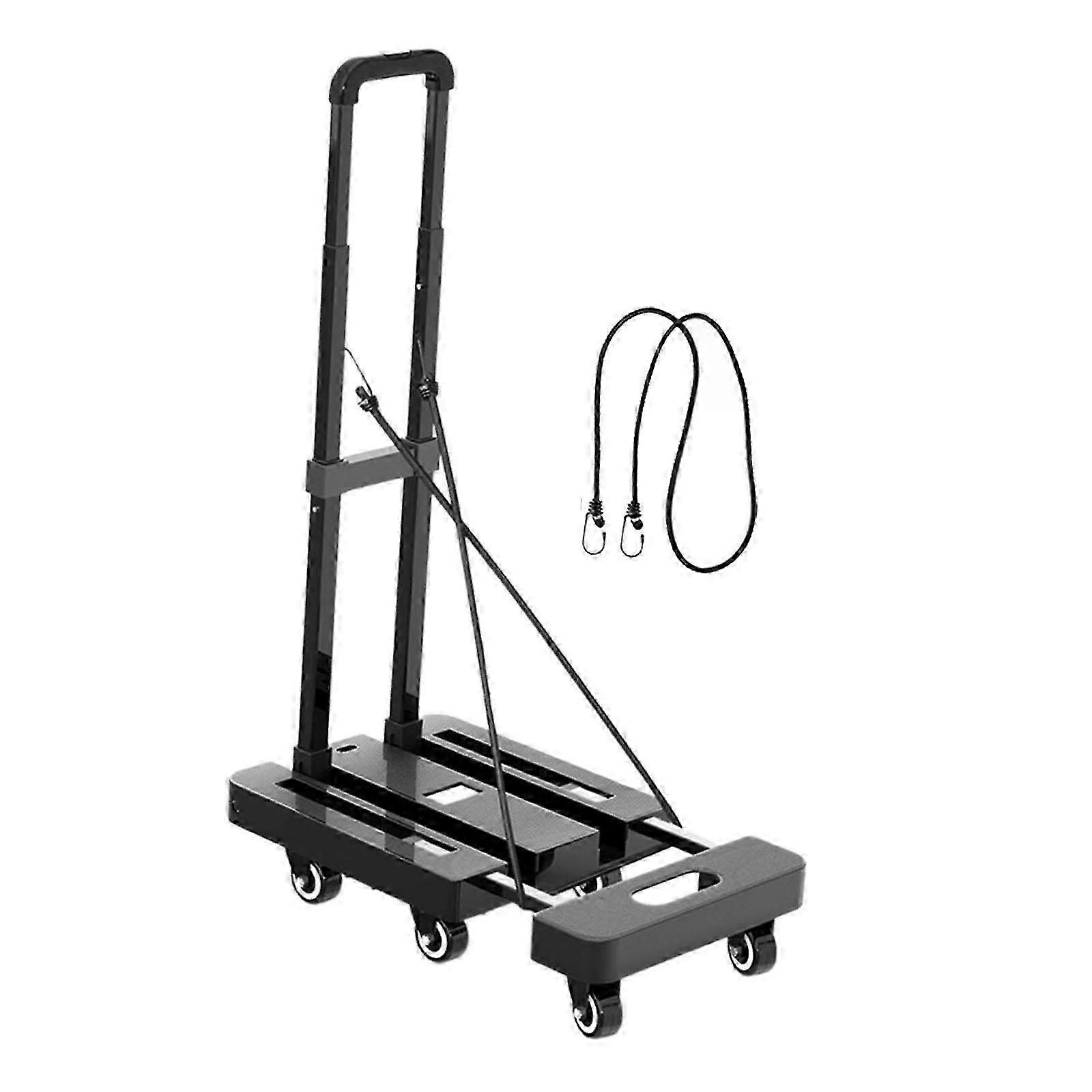 diable pliant chariot pliable pratique pour les bagages voyage shopping noir