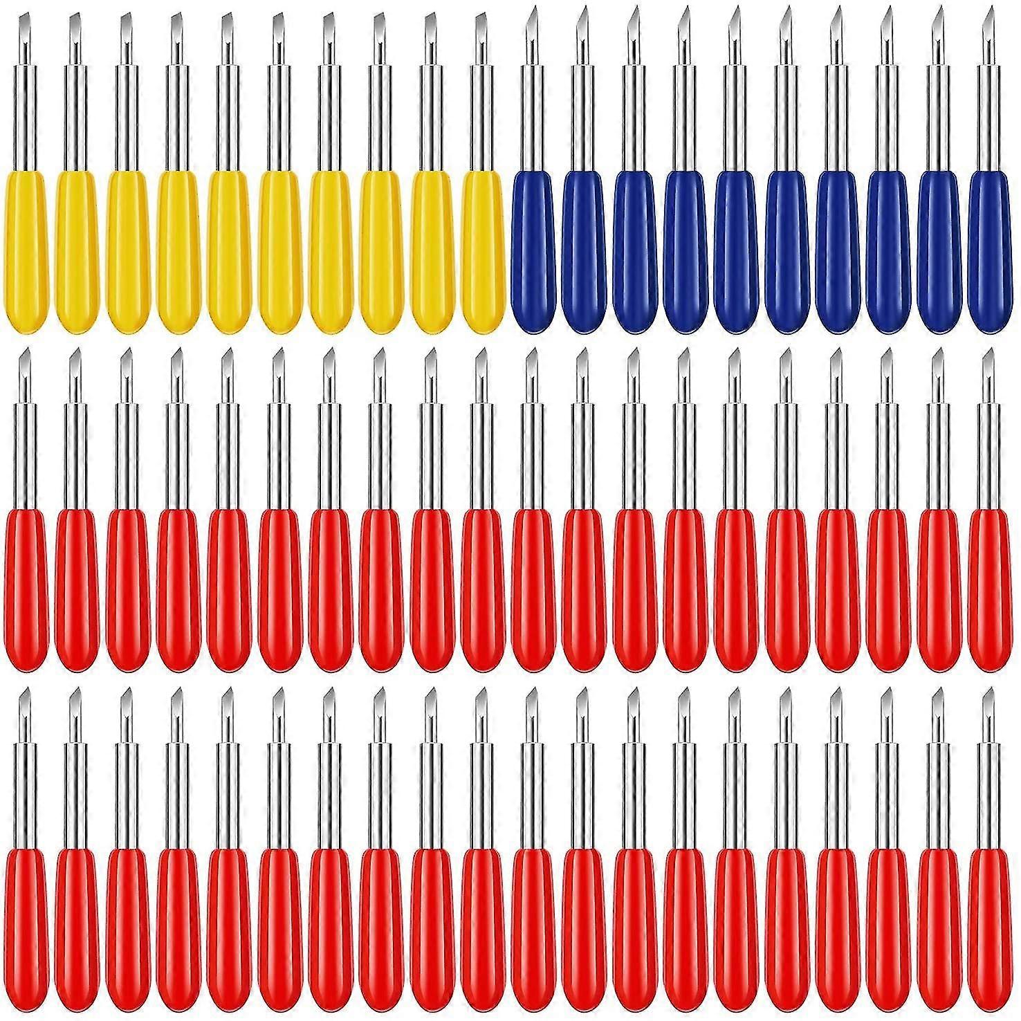 100 Cutting Blades, For Explore Air / Air 2 Maker Expression 30/40/60 Degree Cutting Plotter Replac