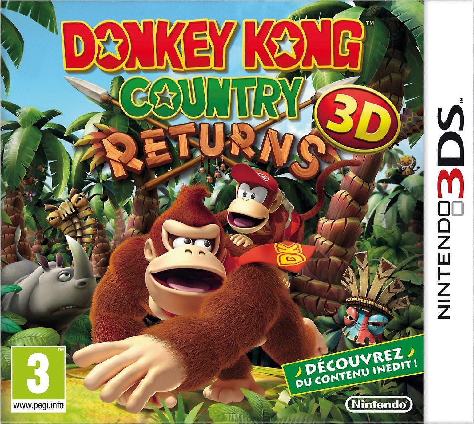 Third Party - Donkey Kong Country Neuf [ 3DS ] - 0045496523558 - PAL - New & Sealed