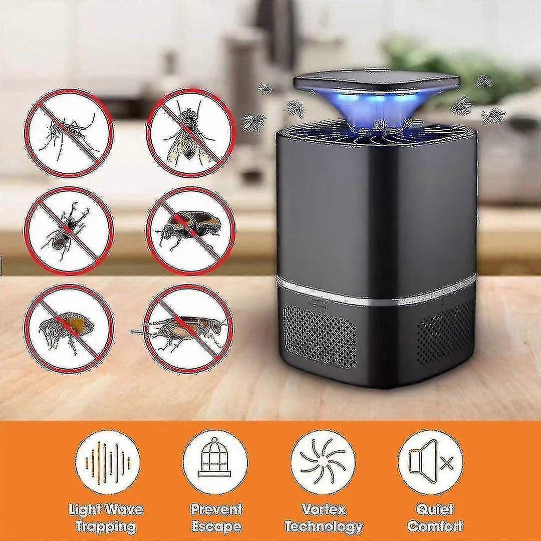 Mosquito Killer Indoor Potente Killer di mosche per insetti, zanzare, moscerini e insetti Insetto luce blu