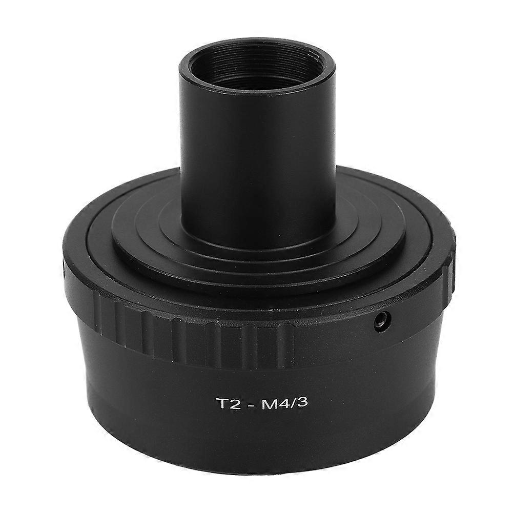 Metal Adapter Ring for 23.2mm T Mount Microscope Eyepiece to Olympus M4/3 Mount Camera