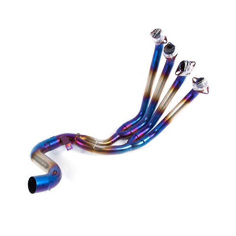 Passend für HONDA CBR650R CB650R CB650F CBR650F 14-21 Motorrad Full Systems Auspuff Schalldämpfer Slip on Frontrohr Modifiziertes Frontrohr