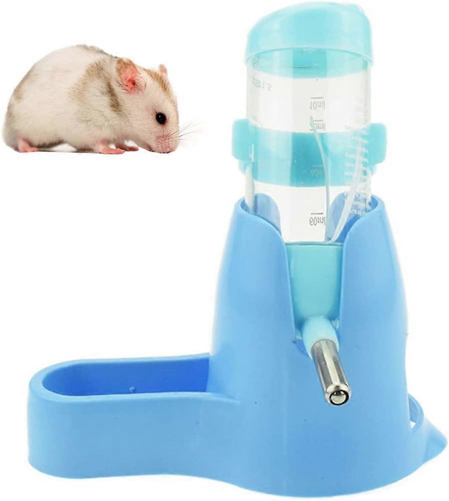 3 in 1 Hamster Hanging Water Bottle Pet Auto Dispenser with Base for Dwarf Hamster Mouse Rat Hedgehog