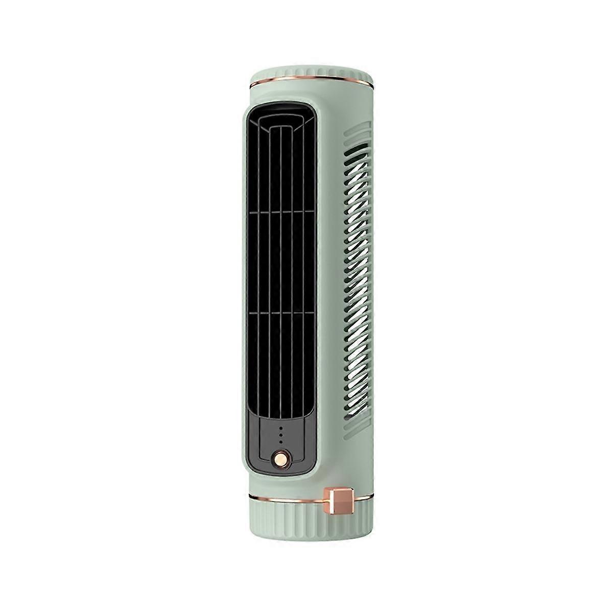 Portable Automatic Remote Air Conditioner, USB Personal Air Conditioner Mini Conditioner with 3-Speed Electric Fan Green