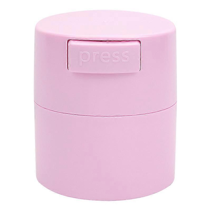 Eyelash Glue Airtight Tank Lash Glue Storage Container Sealed Storage Jar Organizer (Pink) Betterlifefg