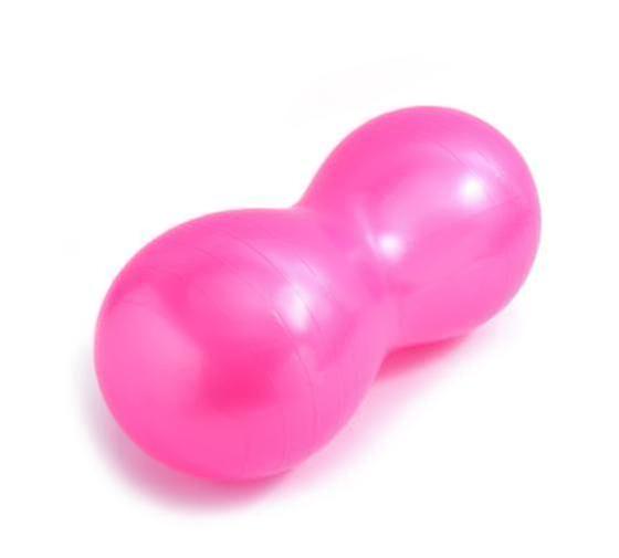 Peanut Ball - Anti Burst Exercise Ball For Labor Birthing, Physical Therapy For Kids, Core Strength, Home Gym Fintness (include Pump)