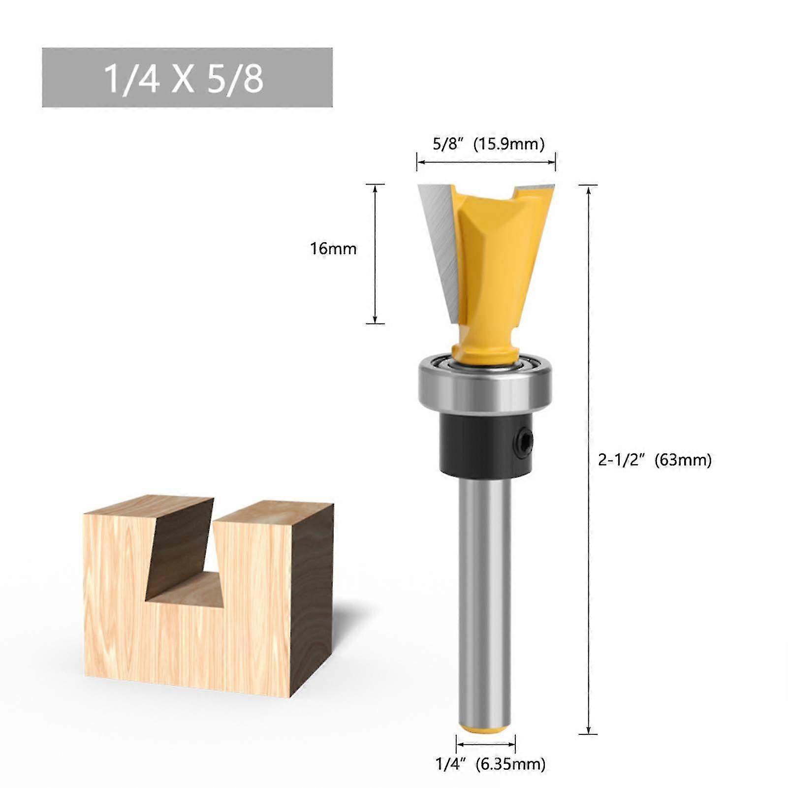 Dovetail Router Bit Woodworking Milling Saw Cutter Dovetail Milling Cutter for Wood Process