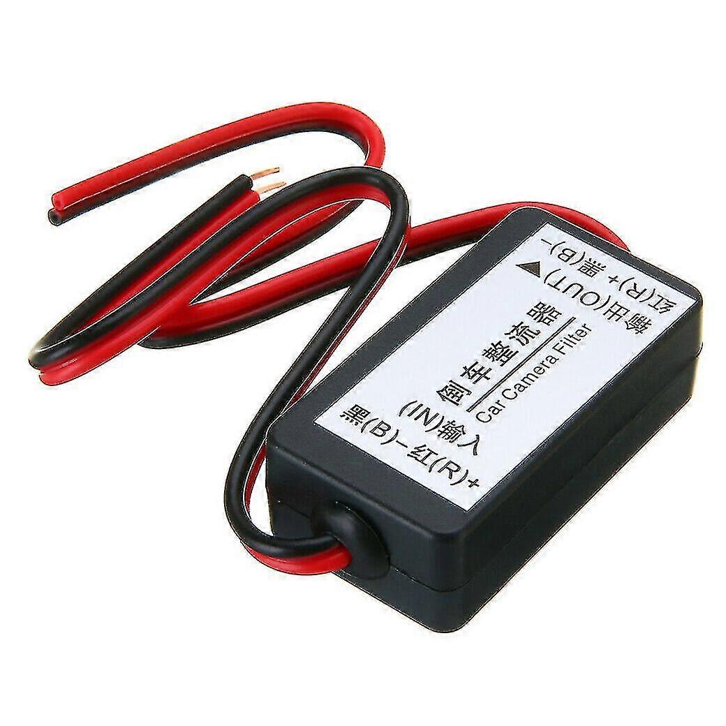 12v Dc Relay Capacitor Filter Rectifier For Car Rear View Backup Camera Wuqx