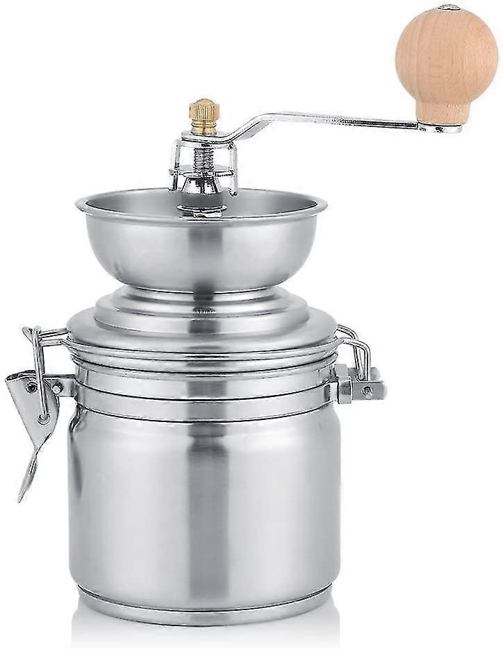 Coffee Grinder Instruction Manual Spice Container Nuts 47254 Salt Mill Herb Machine Stainless Steel