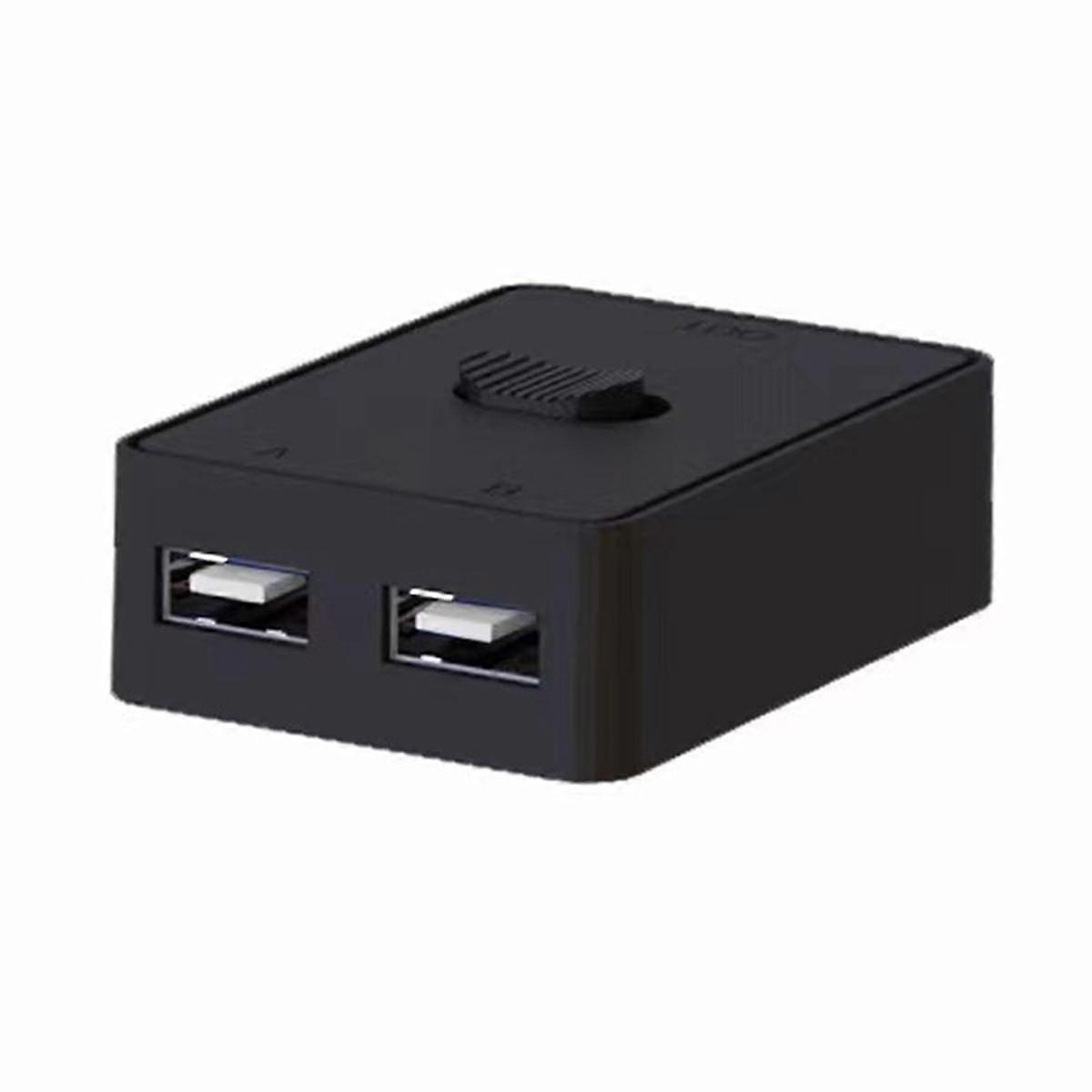 2 Port USB Switcher Drucker Sharing Bidirektionale Schalter 2 Eingänge und 1 Ausgang oder 1 Eingang und 2 Ausgänge USB Sharing Switcher USB2.0