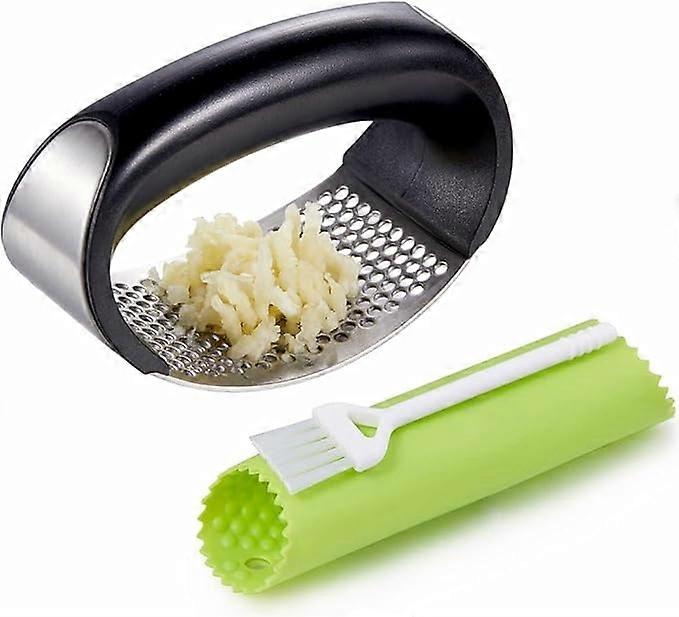 Stainless Steel Garlic Press