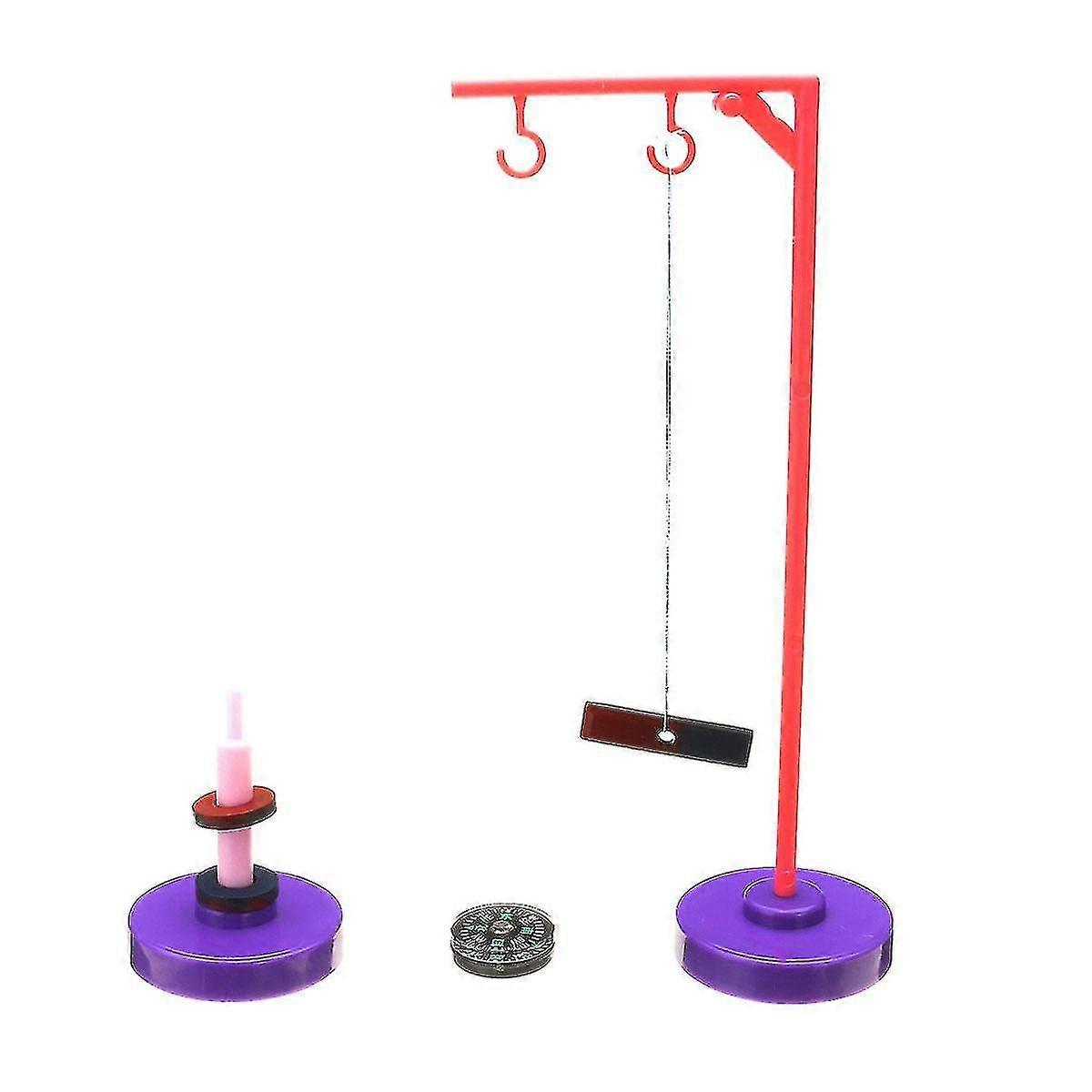 Hmwy-magnetic Principle Levitation Compass Experiment Diy Science Educational Toys Kit