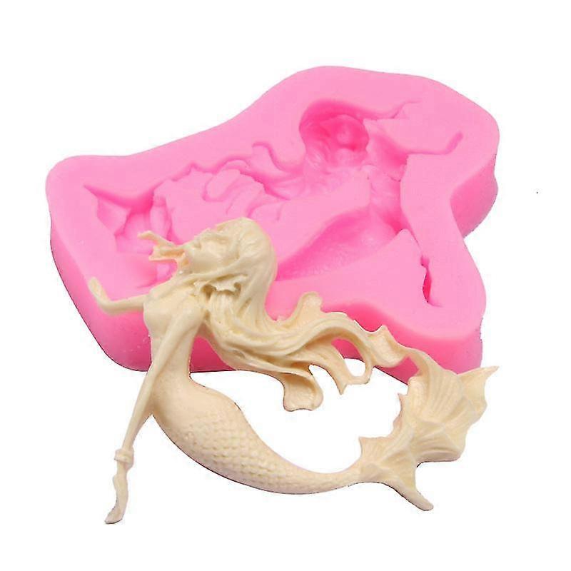 حورية البحر شكل سيليكون مولد