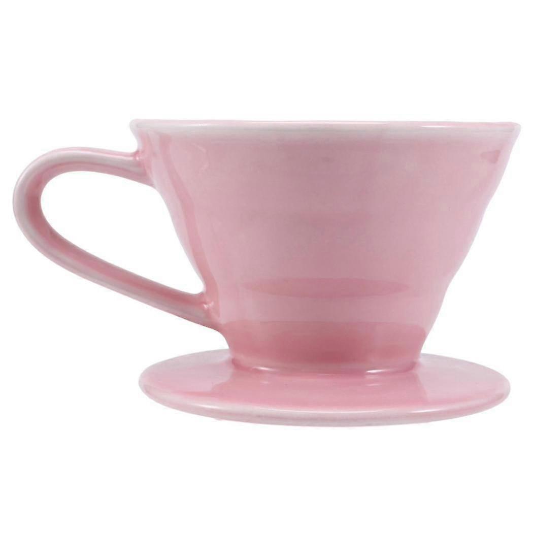 Ceramic Hand Brew Coffee Filter Cup Conical Filter Coffee Dripper Kit Household Coffee Appliance P