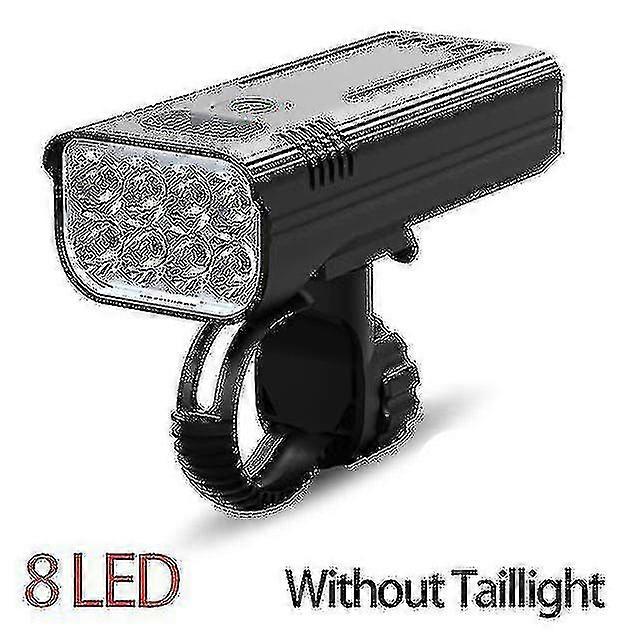 30000 Lumens Bike Light 10000mah Usb Rechargeable Battery Led Bicycle Light Headlight Mtb Waterproof Flashlight Front Lamp