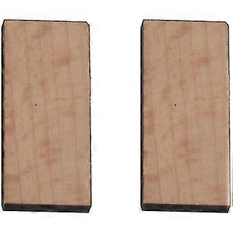 1 set massivt lönn rostfritt stål gitarrbrygga monteringsklämma luthierverktyg gitarrdelar tillbehör